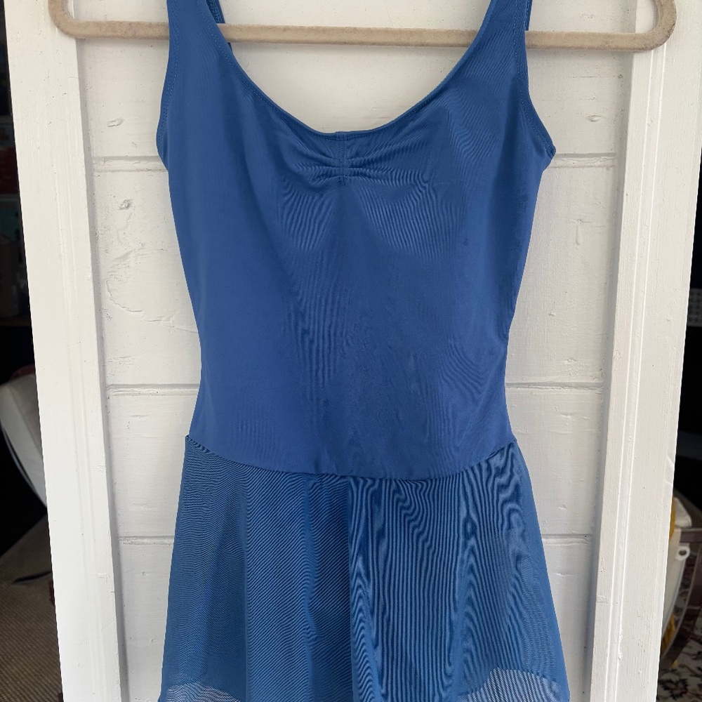 Lulli Womens Minna Skirted Tank Leotard - XS